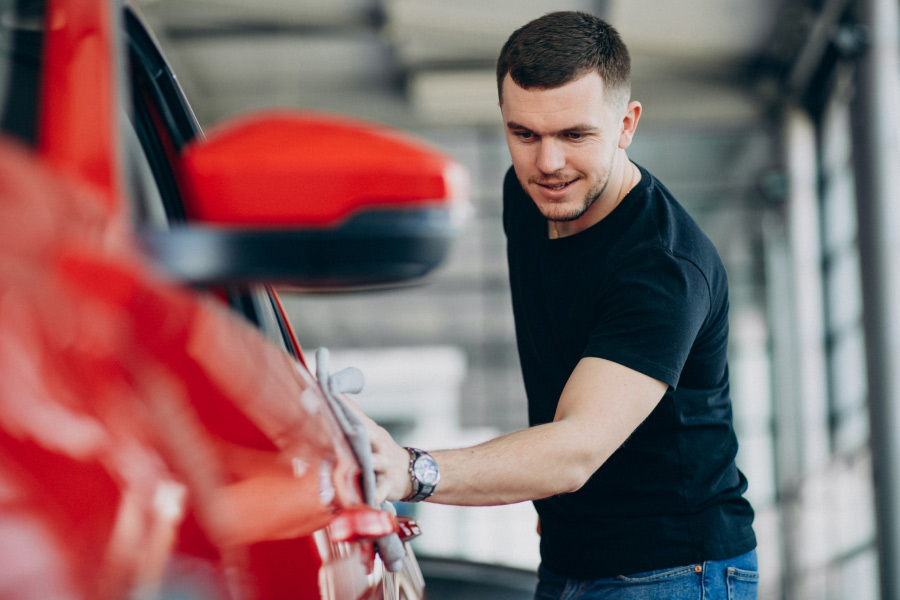 Taller de coche en San Cibrao